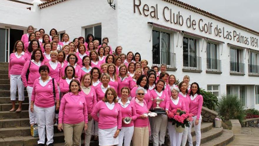 Un total de 70 golfistas tomaron parte en la cita de Bandama.