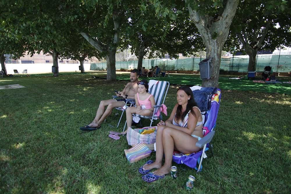 En imágenes la reapertura de la piscina de la Fuensanta