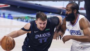 114-101. Doncic e Irving despiden a los Clippers y los Mavericks se citan con los Thunder