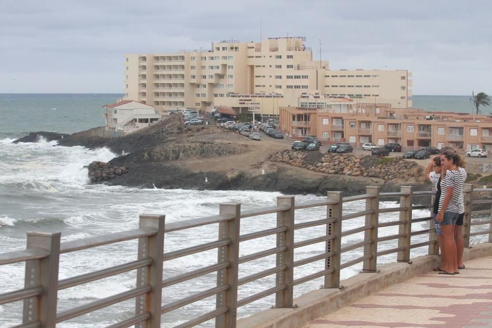 Temporal en Cabo de Palos y La Manga