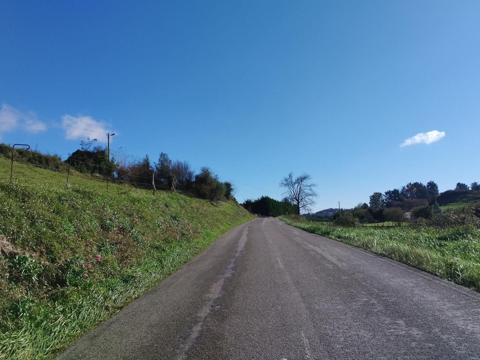 La ruta circular de Pruvia desde la urbanización de Soto de Llanera, en imágenes