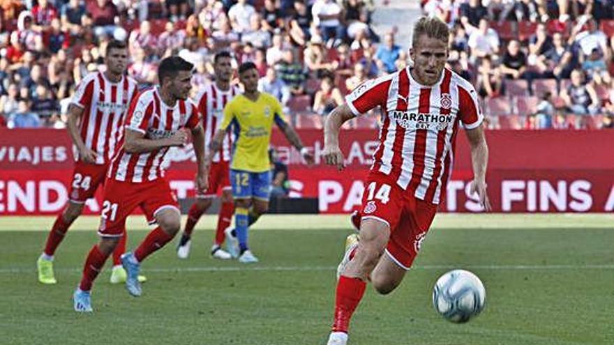 Samu Sáiz, un dels fitxatges de més renom fets pel Girona aquesta temporada.