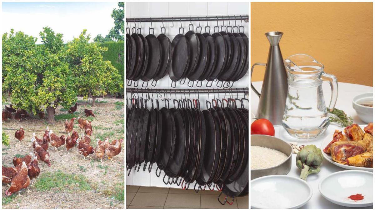 Algunas imágenes de 'El gran libro (secreto) de la paella' de la editorial Alba sobre Vicente Rioja.