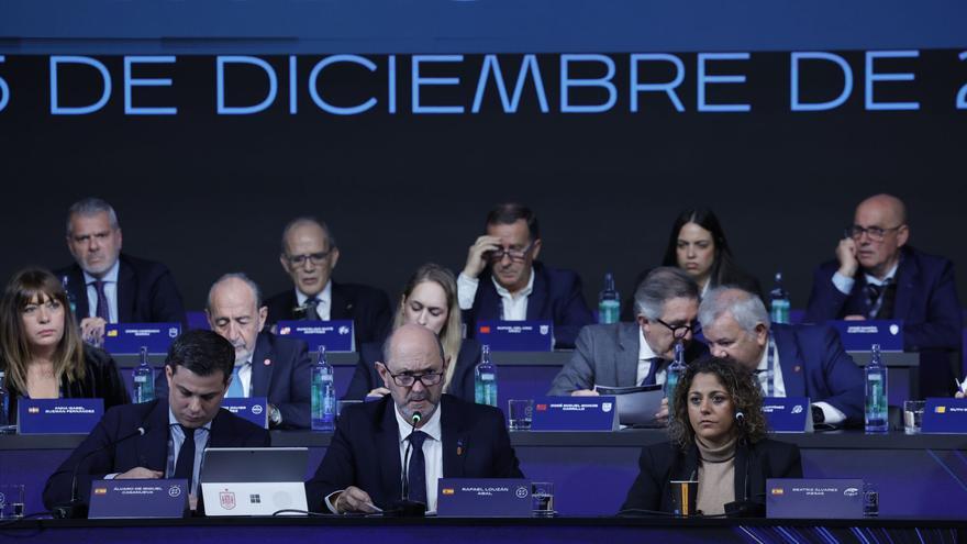 La Asamblea de la RFEF aprueba un presupuesto de más de 400 millones de euros para 2026