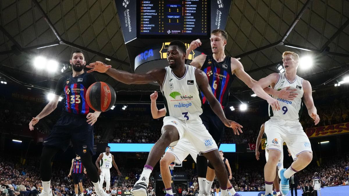 Barça y Unicaja vuelven a verse las caras este viernes.