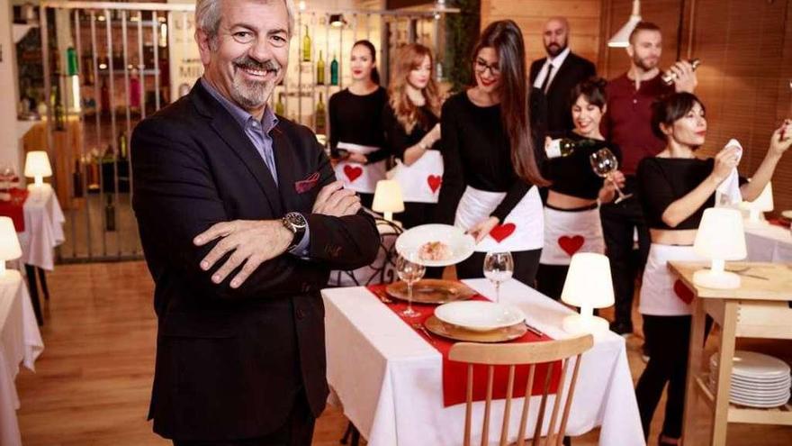 Carlos Sobera, en una imagen promocional de &#039;First dates&#039;.