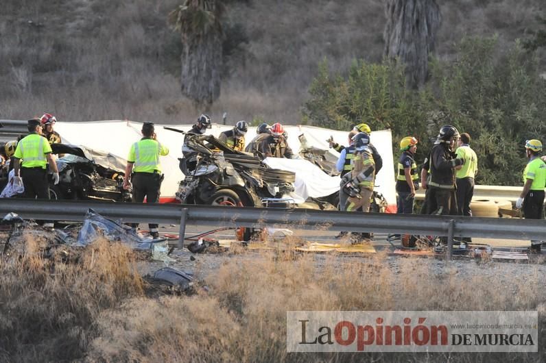 Grave accidente en Sangonera la Seca