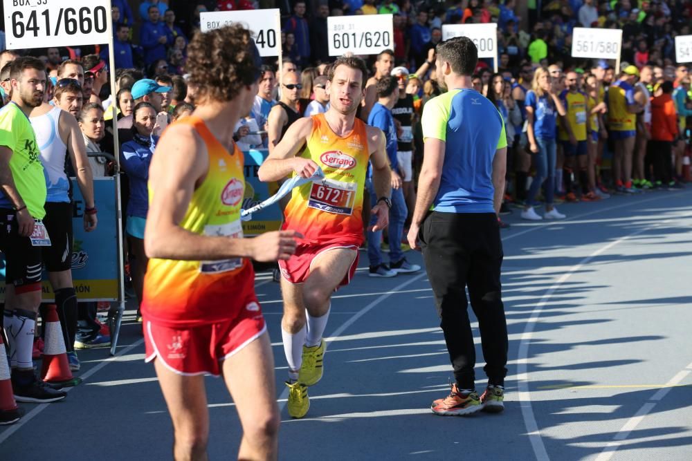 MARATÓN EKIDEN VALENCIA: Mediterránea, Serrano CA y RedoltaMIX se imponen en las tres categorías