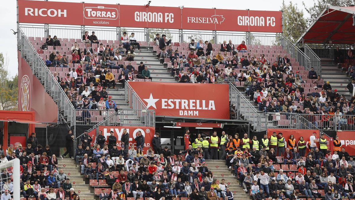 Montilivi va registrar la pitjor entrada del curs contra l'Alabès.