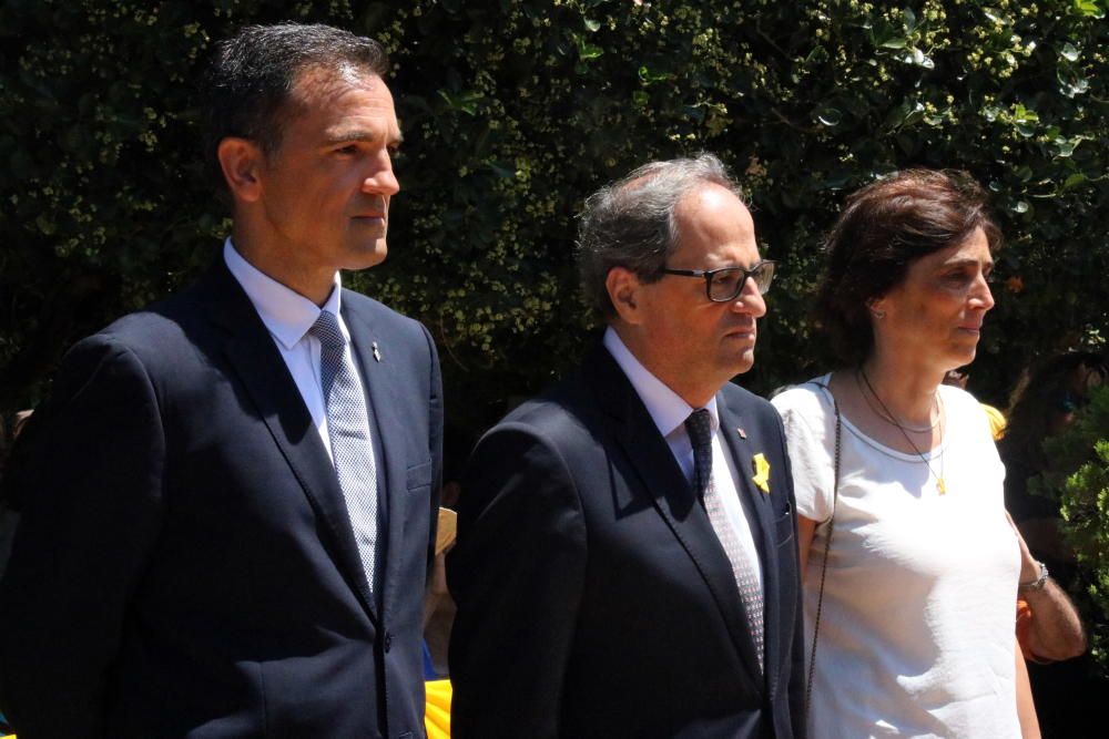 El President Torra a Sant Feliu de Guixols