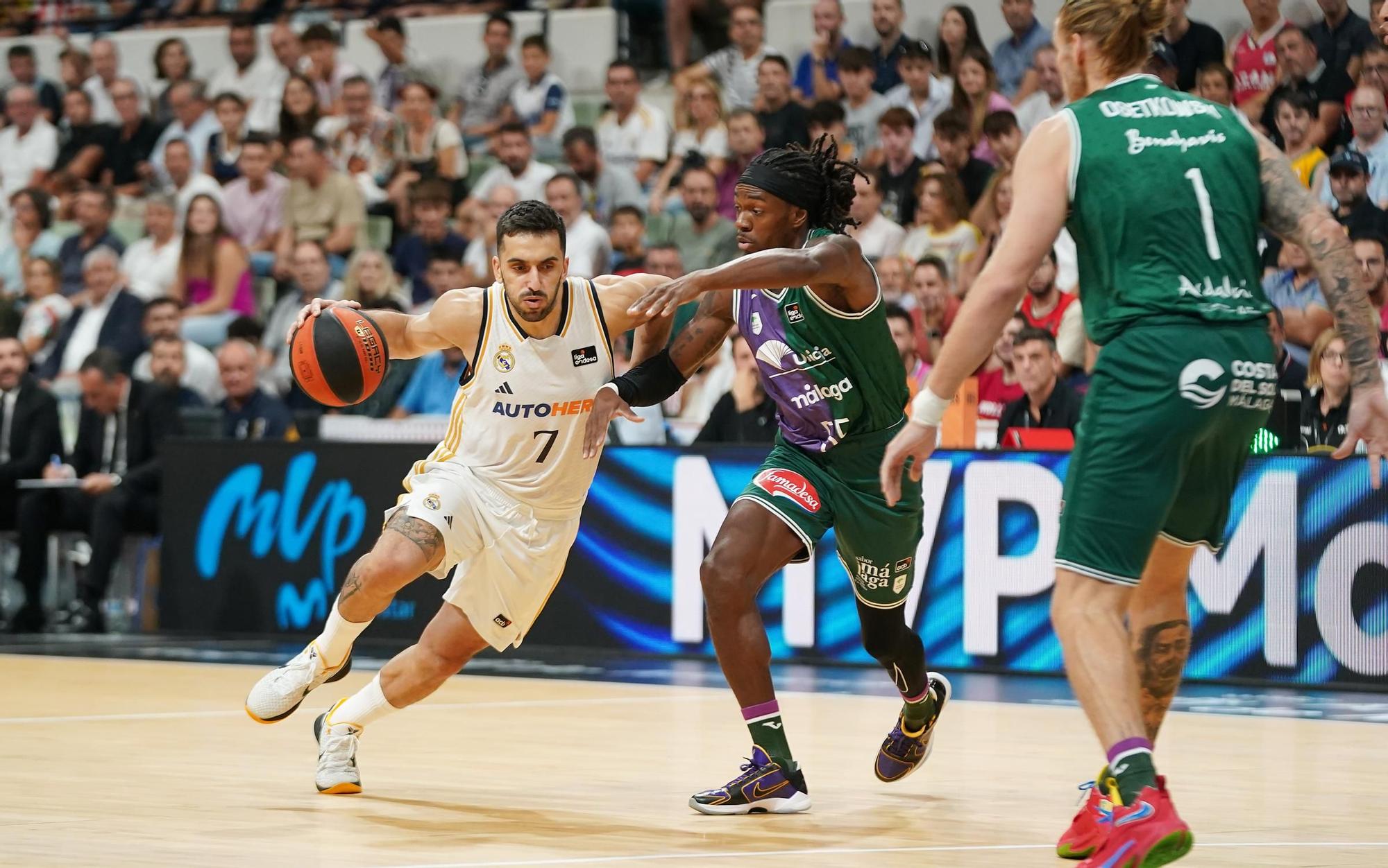 Unicaja - Madrid, final de la Supercopa Endesa 2023