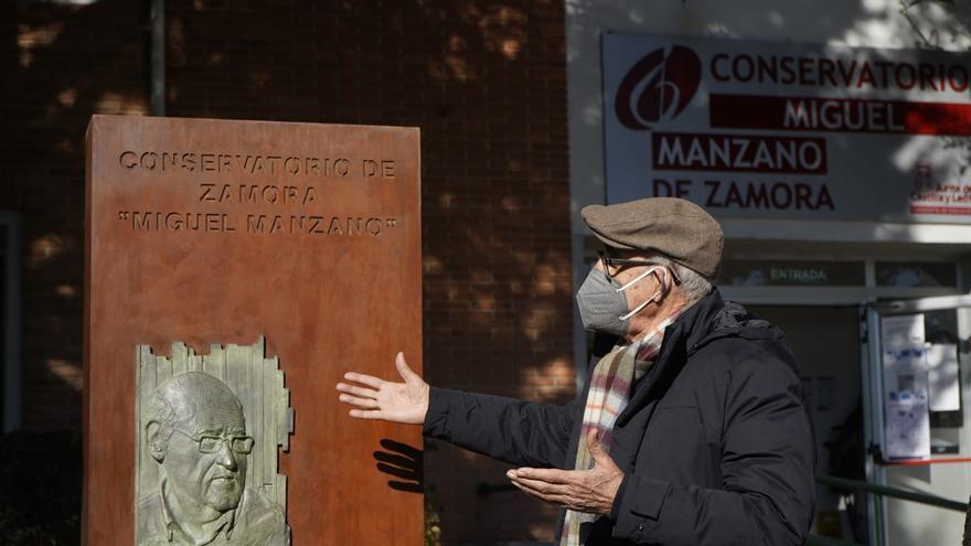 Miguel Manzano y el conservatorio de música de zamora que lleva su nombre