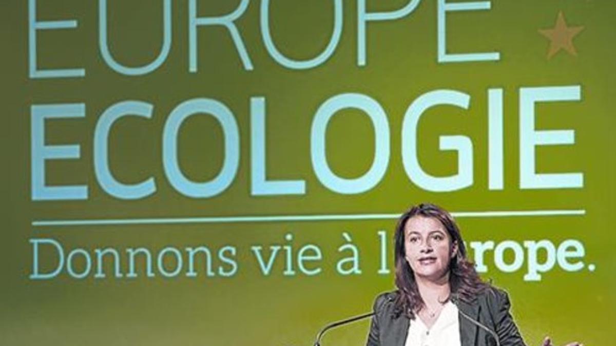 Cecile Duflout, candidata de los Verdes franceses al Europarlamento.