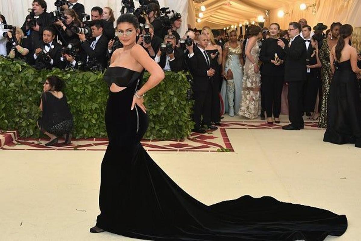 Kylie Jenner vestida de sirena en la Gala Met