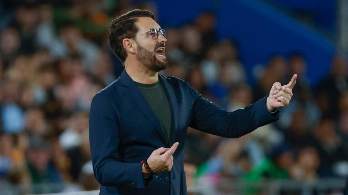 El entrenador del Getafe José Bordalás es el elegido para dirigir al Sevilla