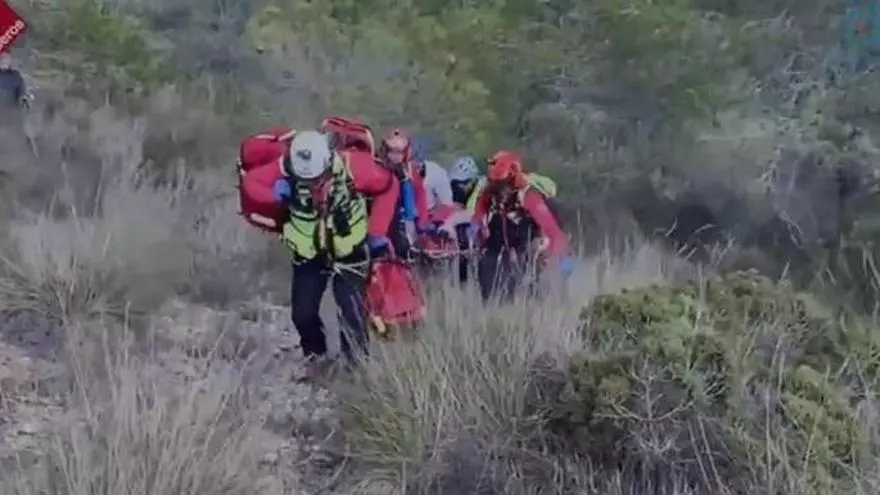 Rescatan a un ciclista tras sufrir una parada cardiorrespiratoria en Tibi