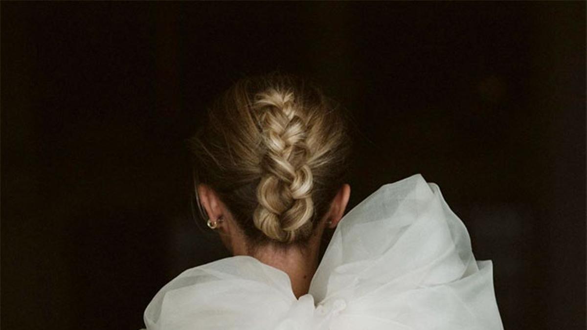 Vestido de novia con lazo de Lorenzo Caprile