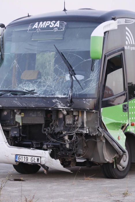 Accident a la Tallada d'Empordà