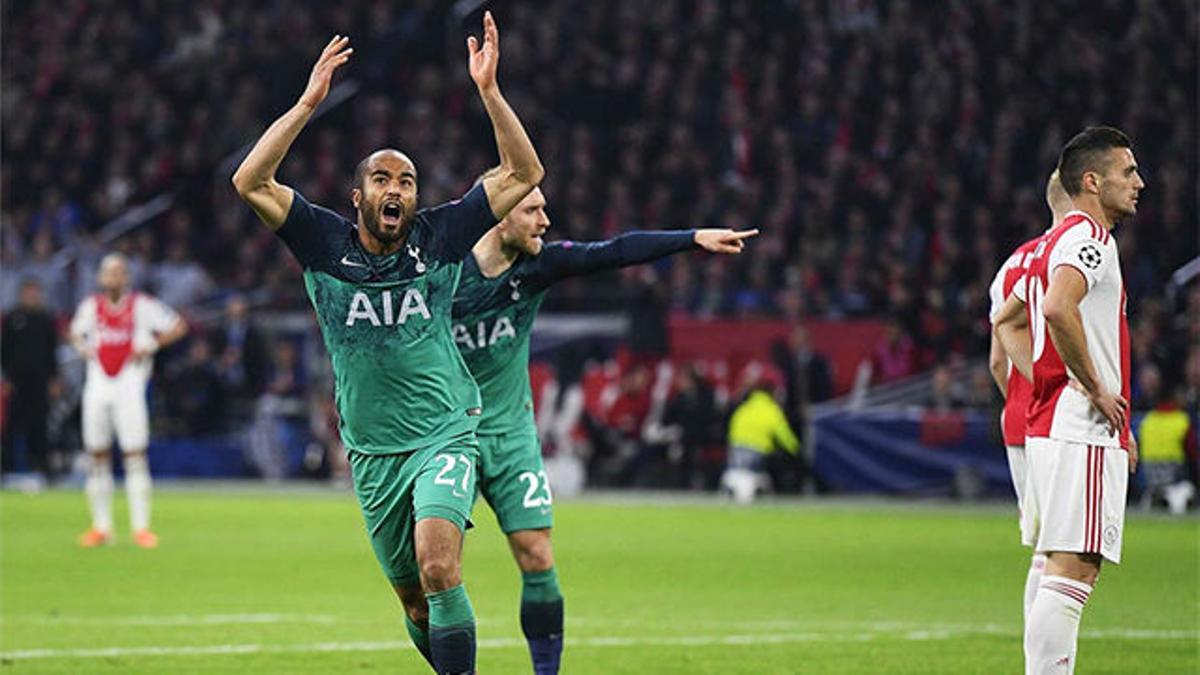 Lucas Moura silenció al Johan Cruyff Arena y selló la remontada en los últimos segundos