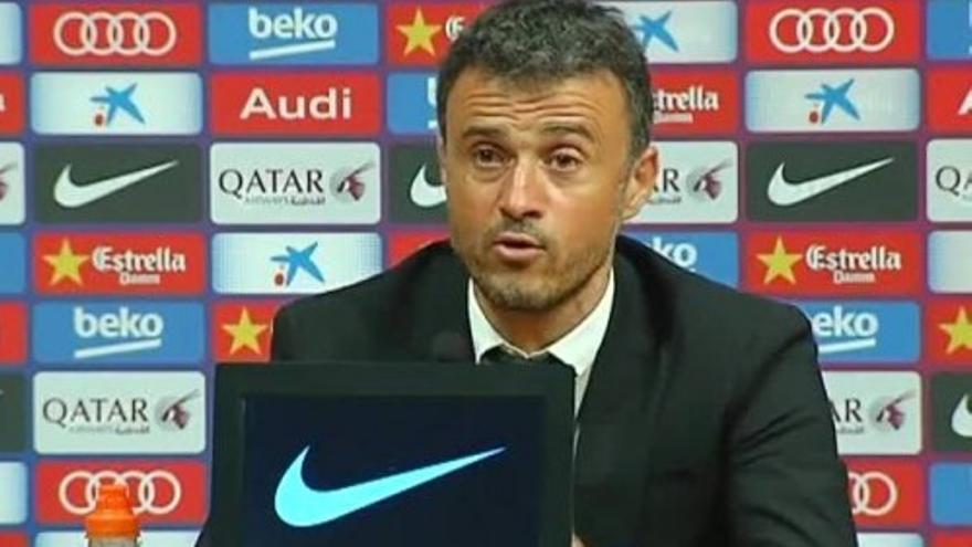 Luis Enrique: “No me importa perder la posesión con el Rayo&quot;