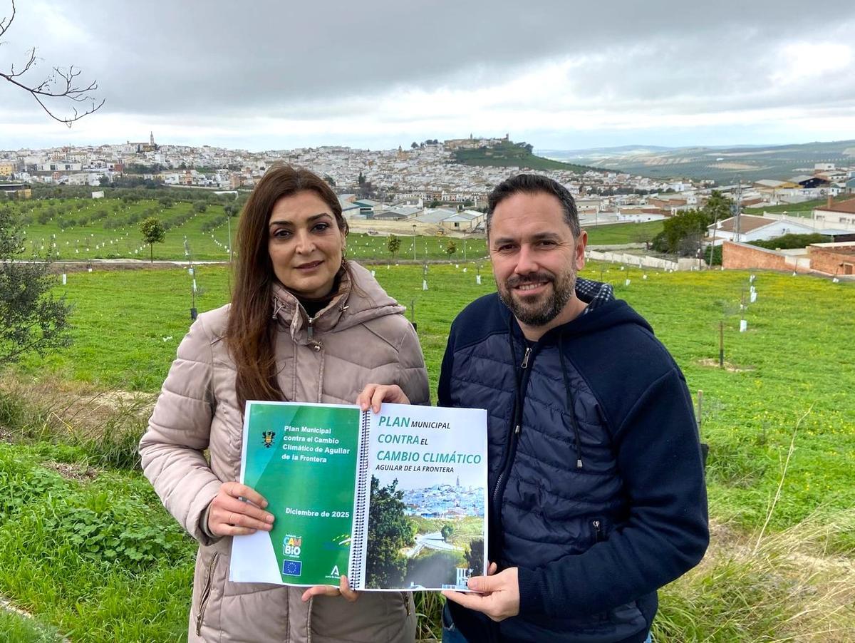 Presentación del plan contra el cambio climático de Aguilar.