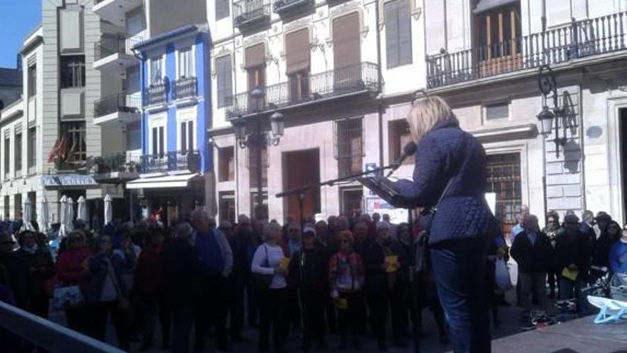 Los jubilados de Sueca piden pensiones dignas