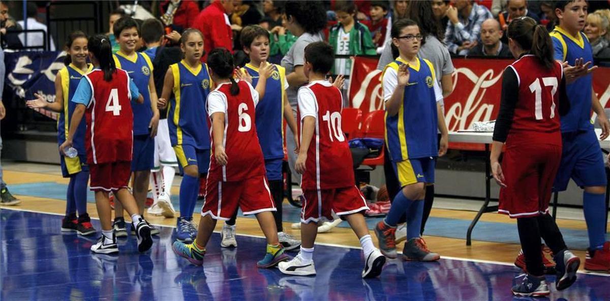 Día del Minibasket en el Príncipe Felipe