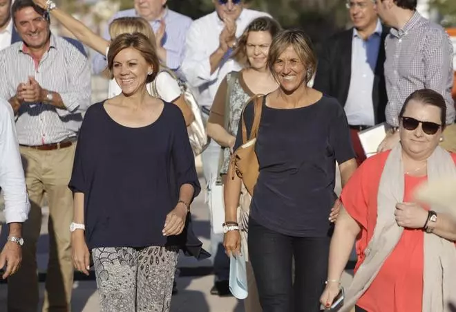 Mitin de precampaña de Cospedal en Palma