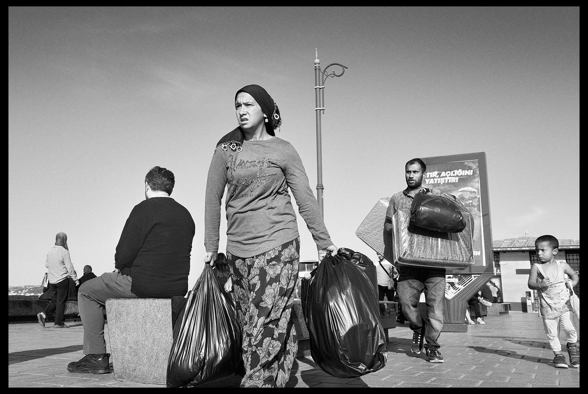 Imagen tomada en Estambul, Turquía, que se puede ver en la exposición.