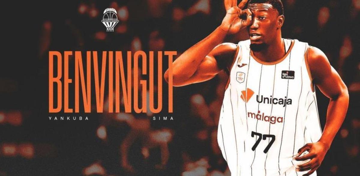 El Valencia Basket dio la bienvenida a Yankuba SIma