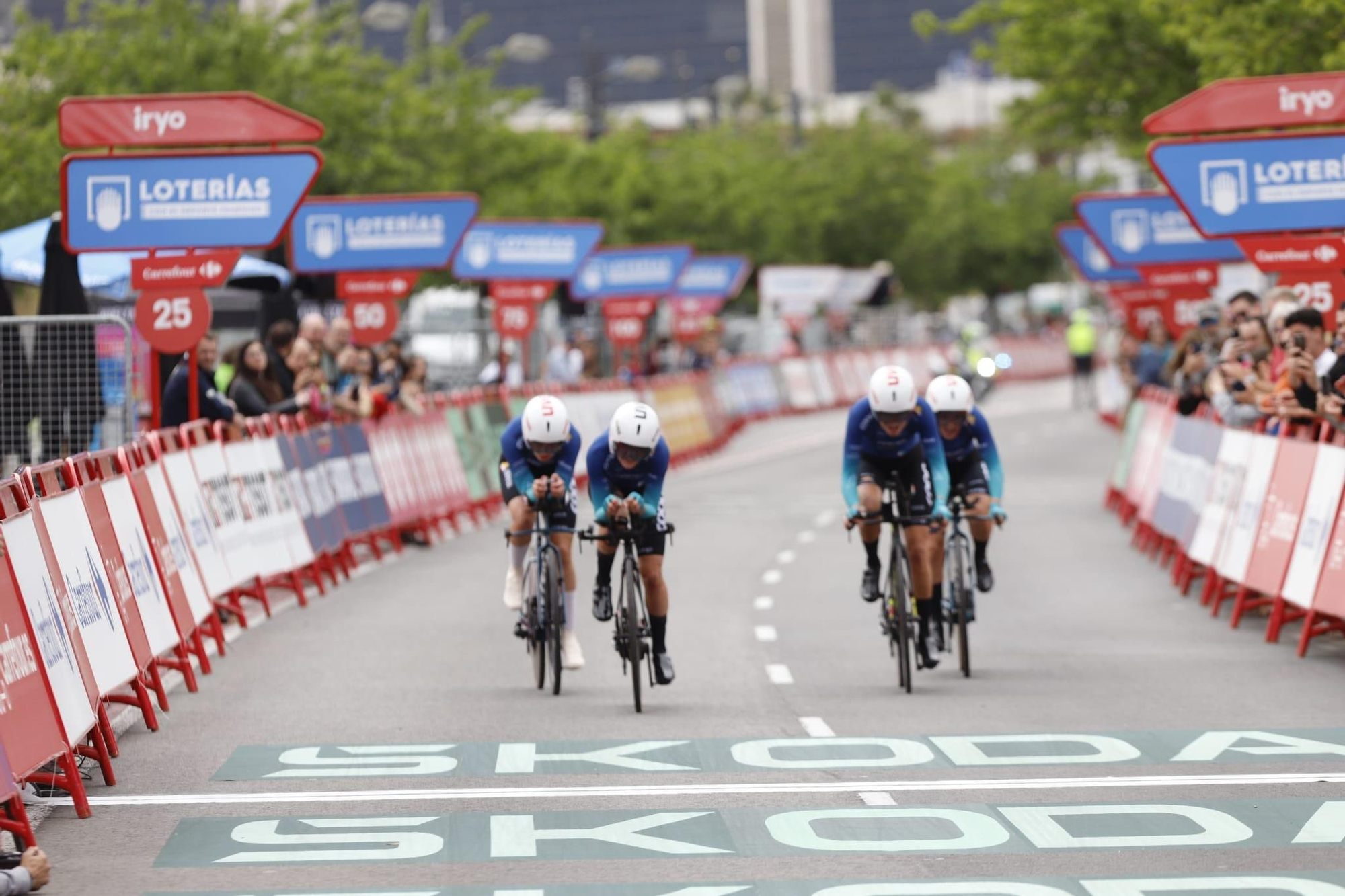 Primera etapa de La Vuelta a España Femenina en València