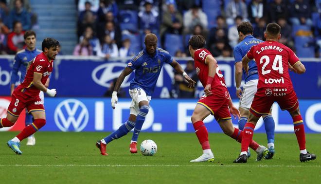 EN IMÁGENES: El Real Oviedo recibe al Getafe en el Tartiere