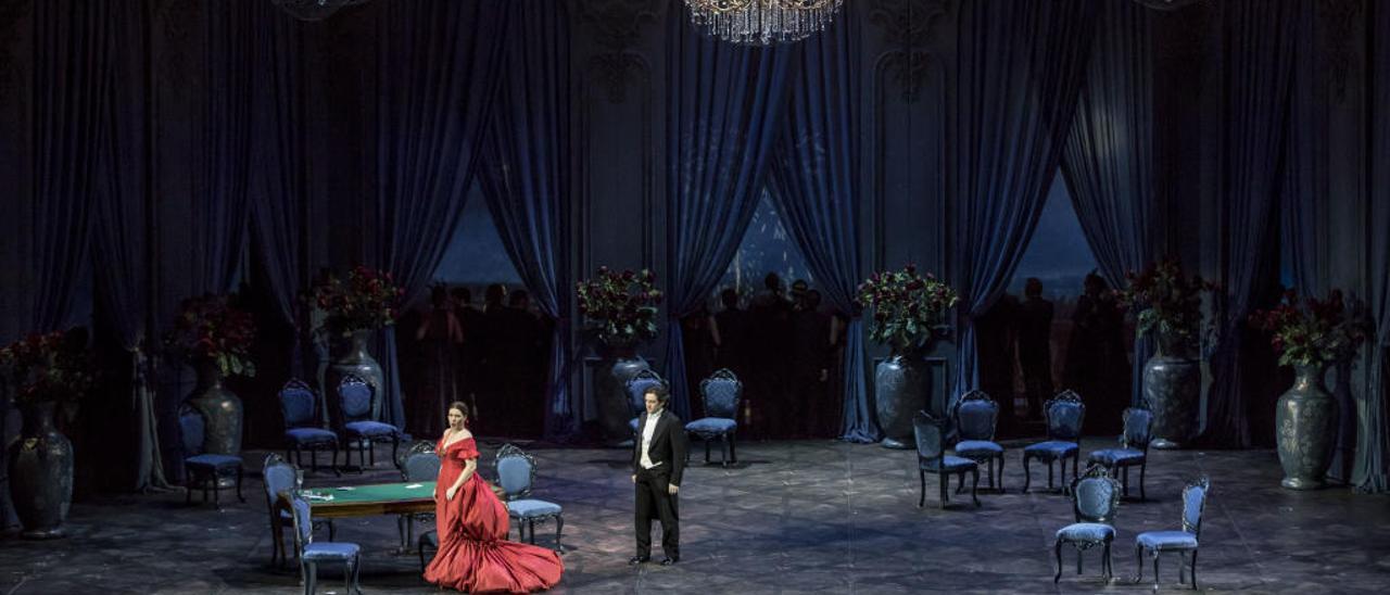 Una de las escenas de &#039;La Traviata&#039;.