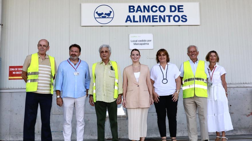 Prohens confirma que el Govern renovará la cesión de un local y un almacén destinado al Banco de Alimentos en Son Tous