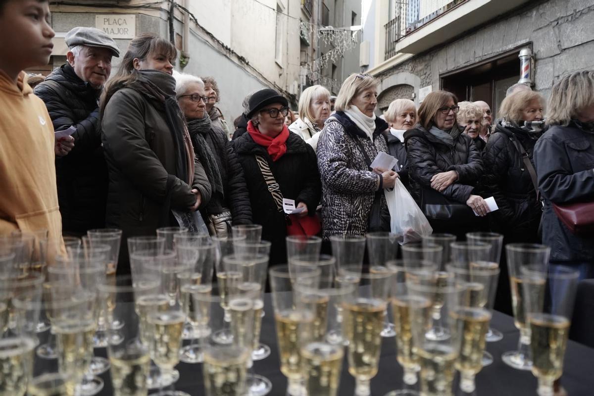 Per cloure el sorteig hi ha hagut brindis amb cava