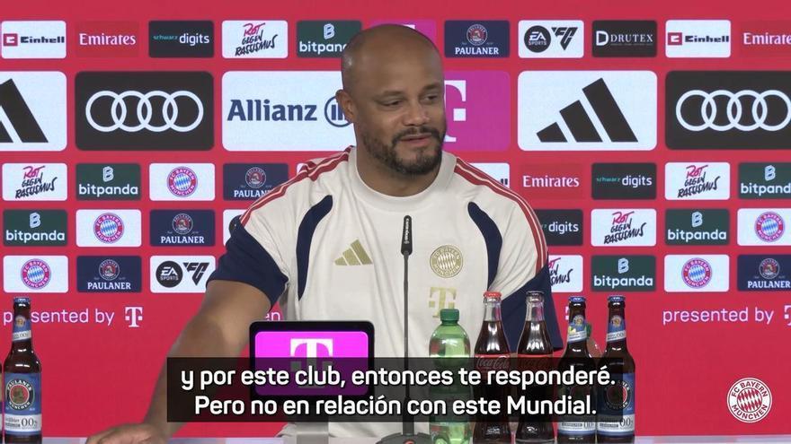 Kompany, sobre Neuer y la selección: "Nagelsmann no necesita mi opinión"