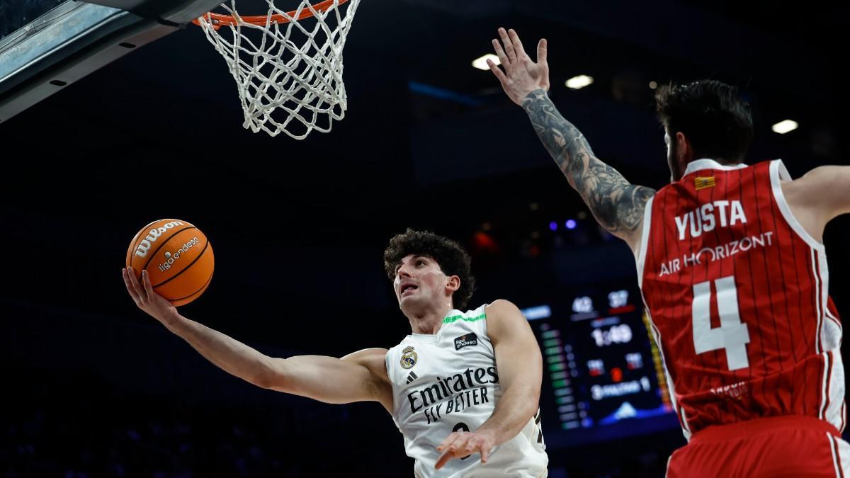 Gabriele Procida, en el partido de Liga Endesa ante Casademont Zaragoza