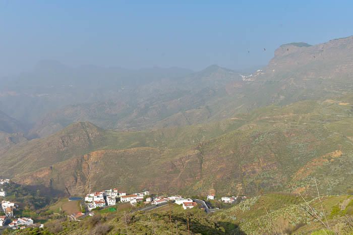 Calima en la cumbre de Gran Canaria