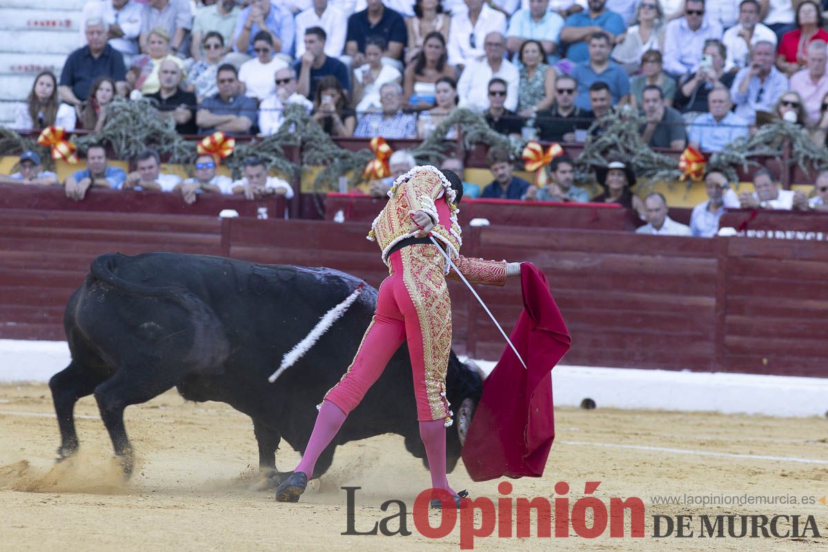 Tercer festejo de la Feria Taurina de Murcia (Talavante, Paco Ureña y Roca Rey), en imágenes