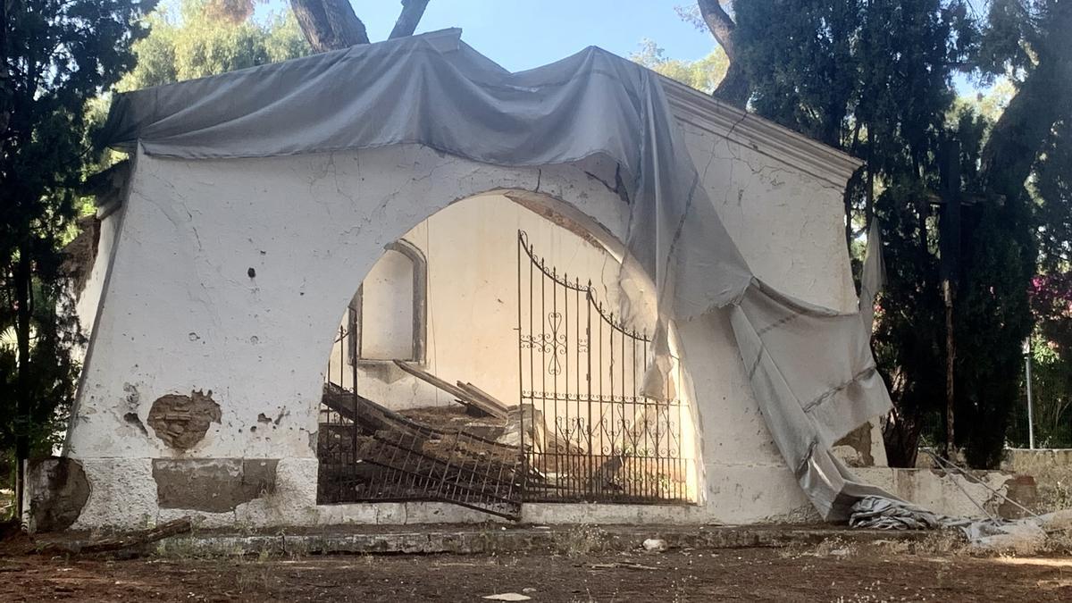 La capilla ubicada en el parque Vigil de Quiñones.