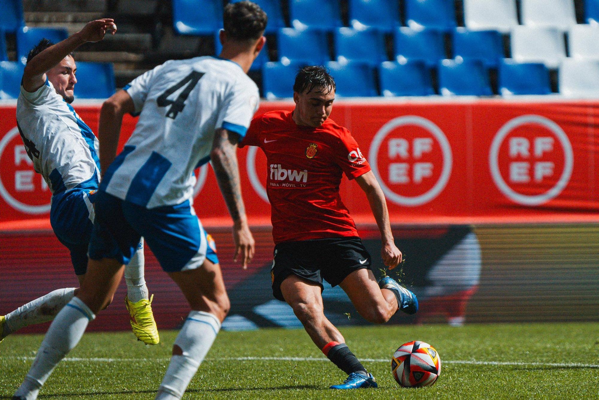 RCD Espanyol-RCD Mallorca, las imágenes de la Copa del Rey juvenil