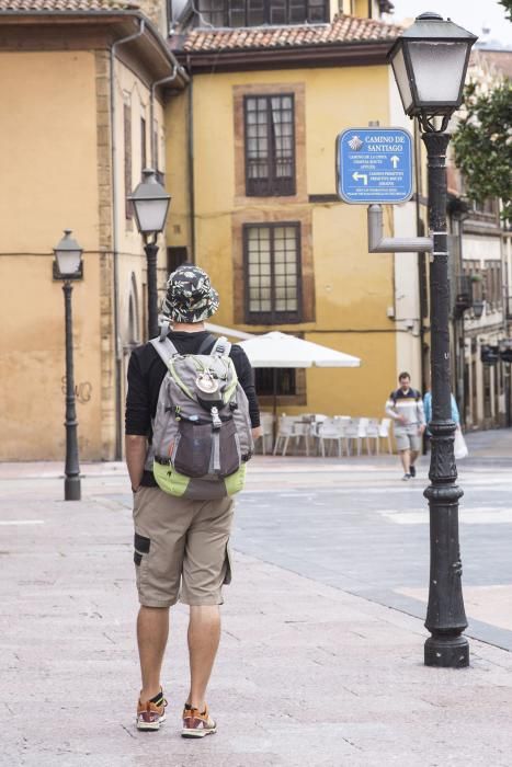 Peregrinos del Camino De Santiago, primer tramo de