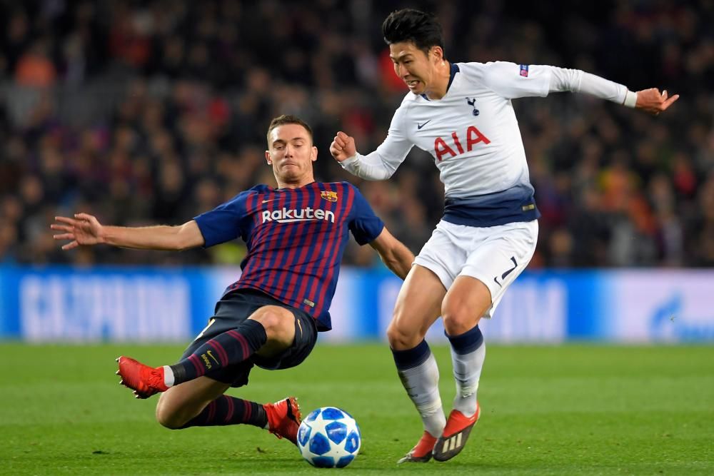 Barcelona y Tottenham se ven las caras en Camp Nou