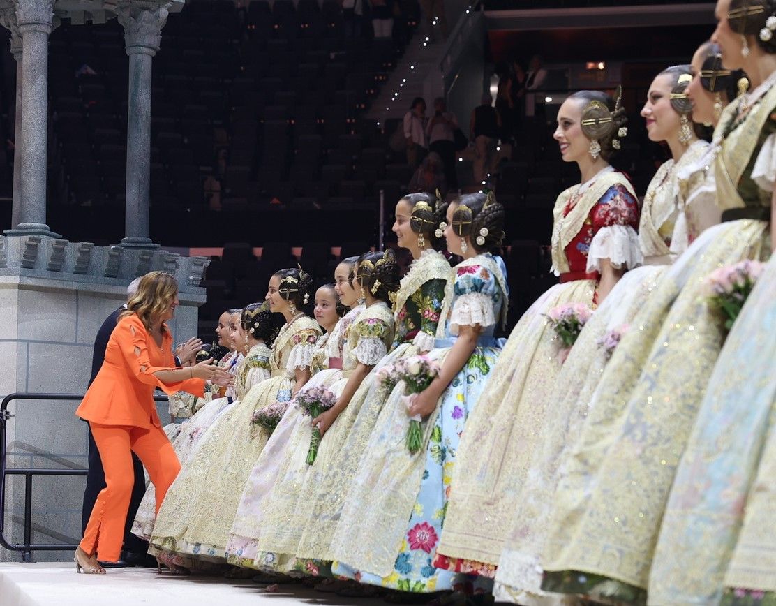 La celebración de las candidatas a Fallera Mayor de València 2026