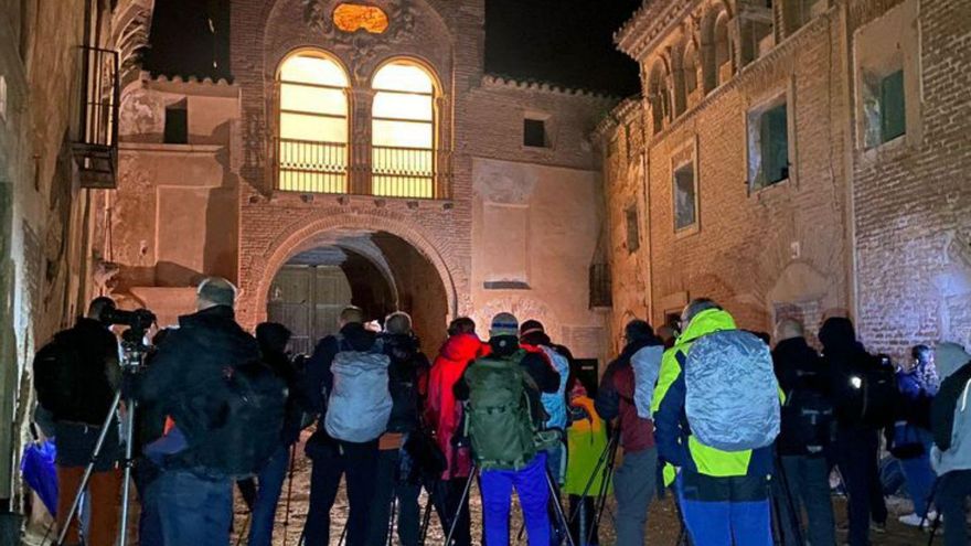 Una de las actividades de Belchite nocturno. | FOTO SIMÓN ARANDA