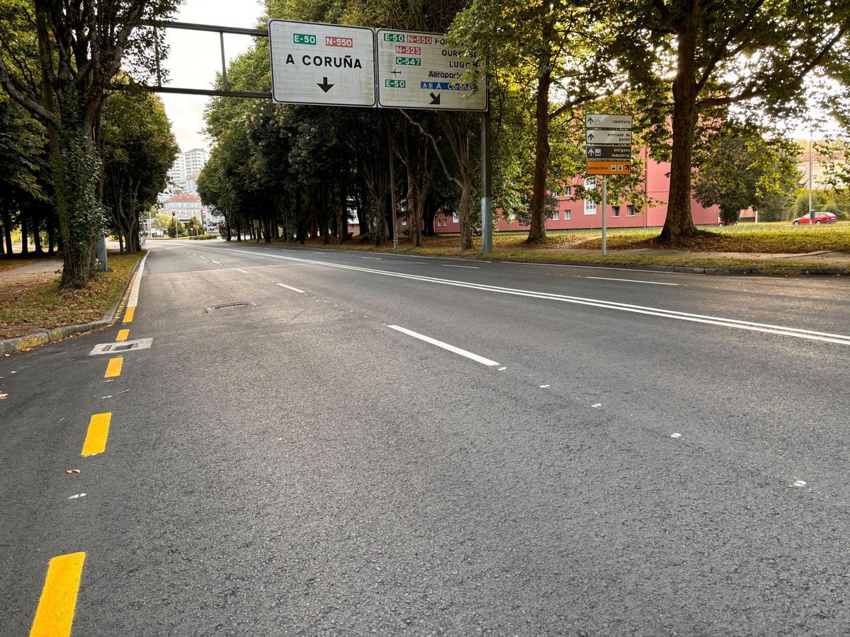 Los trabajos para reparar baches en Santiago empiezan el lunes: estos son todos los cortes de tráfico programados