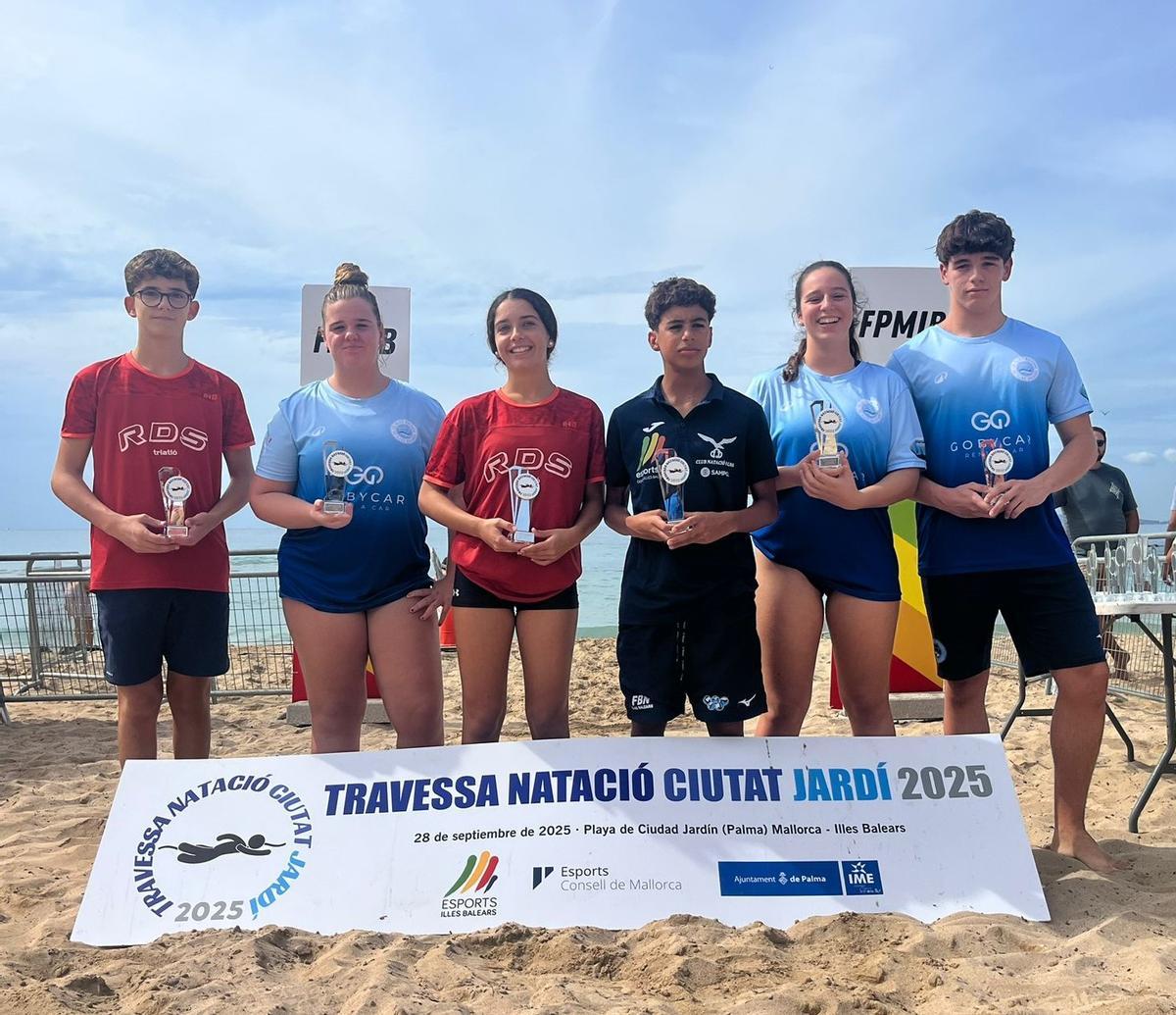 Podio de la Travessia Curta.