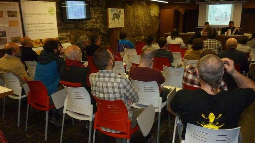 Desarrollo de la sesión dedicada en Ungilde al dialecto &quot;Senabrés&quot;.