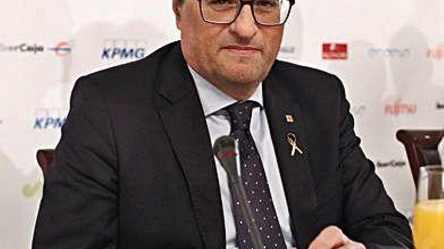 El president de la Generalitat, Quim Torra