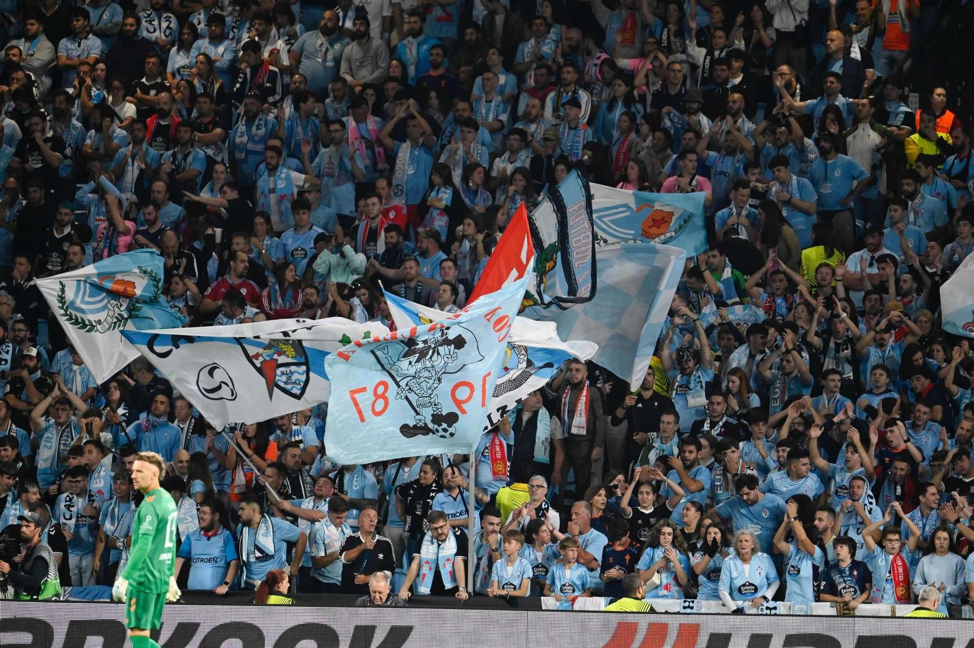 Las imágenes del Celta-PAOK